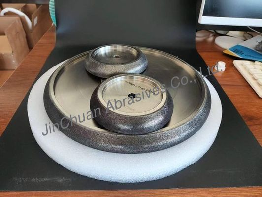 Rodas de moagem CBN eletropladas personalizadas com diâmetro 125 / 150 / 203