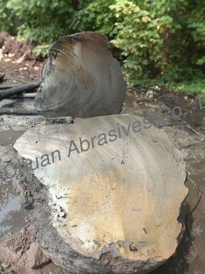 Serra de fio de diamante eletroplata utilizada para cortar aço, ferro