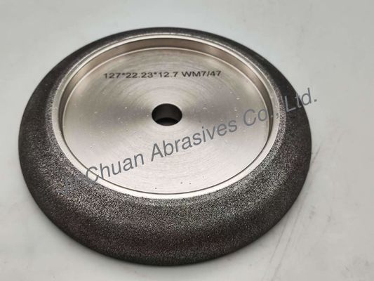 5 polegadas 127mm WM 7/47 Perfis Bandsaw Rodas de afiar para Woodmizer Band Saw Grinder