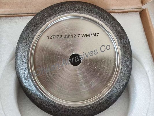 5 polegadas 127mm WM 7/47 Perfis Bandsaw Rodas de afiar para Woodmizer Band Saw Grinder