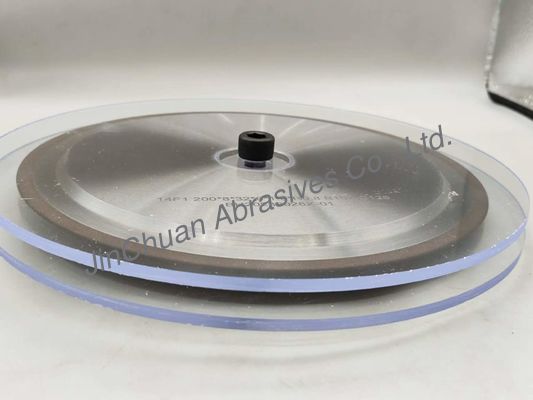 R0.8mm 200mm Rodas de moagem com ligação de rebarba CBN Rodas de afiar