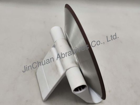 12V2 Resina Roda de moagem de diamantes Moedor de diamantes Forma de prato 30 graus