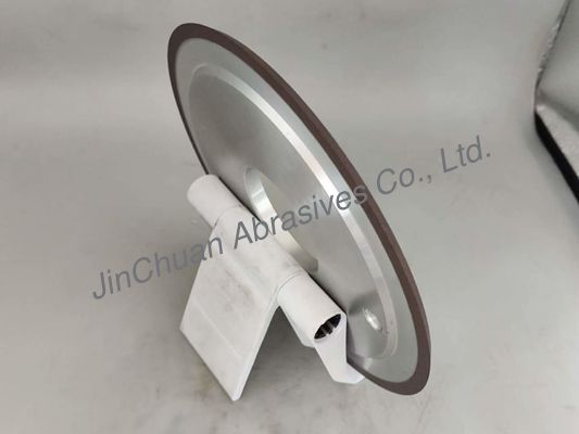 Rodas de grelha de diamantes de ligação de resina 14v1, diâmetro 175, ângulo 45