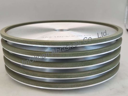 4A2 Roda de moagem de diamantes de resina 150*5*3mm Roda de afiar diamantes