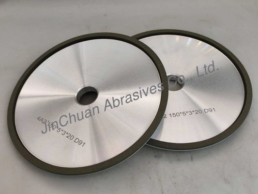 4A2 Roda de moagem de diamantes de resina 150*5*3mm Roda de afiar diamantes