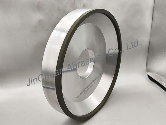 6A2 Corpo de alumínio Resina Bond Grinding Wheel com 57mm Hole CBN 80
