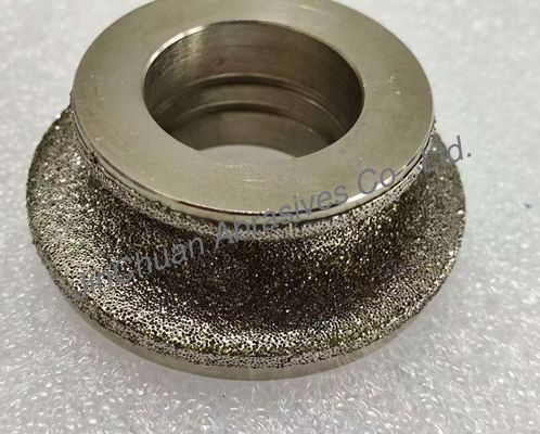 Rodas de revestimento de diamantes eletroplastadas para o mecanizado de carburo de tungstênio e matrizes de aço endurecido