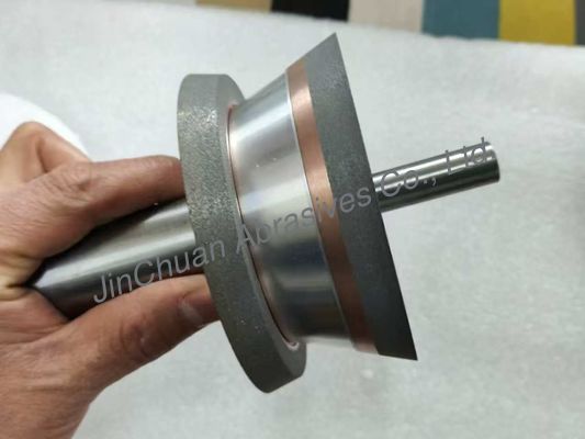 Rodas de moagem de diamantes de ligação híbrida para 11V9、1V1