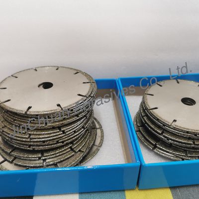 Fitas de diamante de electroplata ultrafinas para corte de fibra de carbono