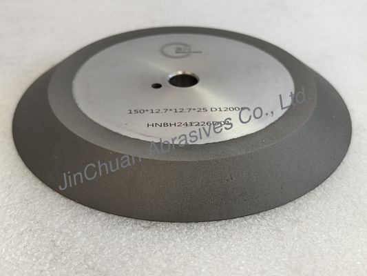 30o ângulo inverso D150mm Electroplated Diamond Grinding Wheel com Grit 1200
