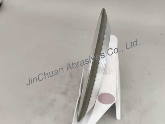 Roda de borrazão Tipo 4BT9 Disco de moagem de diamante 125 mm Roda abrasiva de resina CBN