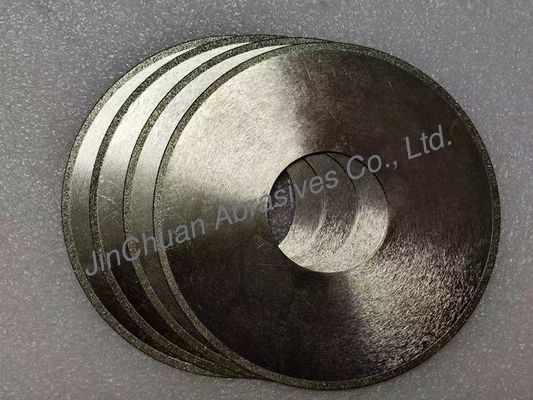 1A1 127*1,55*44,45*3mm Borda D100/120 Roda de moagem de diamante electroplata