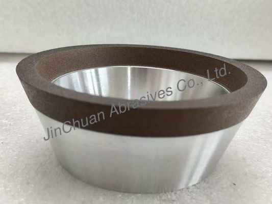 11V2 Roda de moagem de diamantes de resina com corpo de alumínio Grita 151 Diâmetro 100