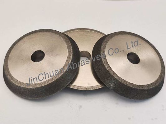 OEM Tipo 76,2 mm Corpo de Base de Aço CBN Rodas de Afilamento Para Chamfering