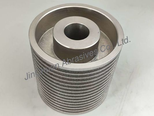 Roda de afiar de disco de moagem cilíndrica industrial para afiar de precisão