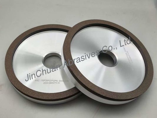 6A2 150mm Roda de Resina Disco de triturador de diamantes para TCT Carbide Grinding Cup Wheel