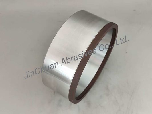 6A2 125mm Roda de moagem de ligação de resina personalizada para ligas de alta dureza e materiais não metálicos
