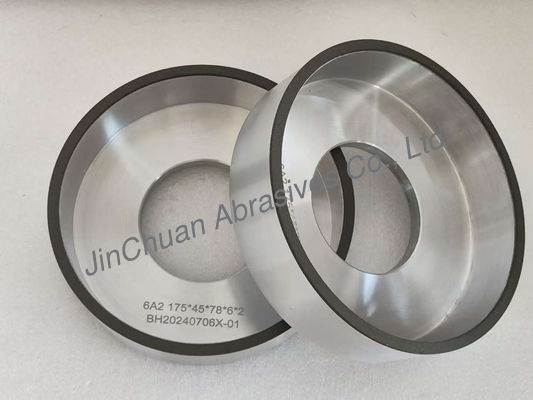 6A2 Roda de moagem de resina para HSS aço Cbn moagem de disco 175mm