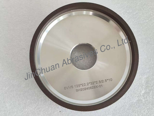 6VV5 Grelhas duplas Roda de moagem de diamantes Disco de moagem de ligação de resina D151/D64 Roda de diamante