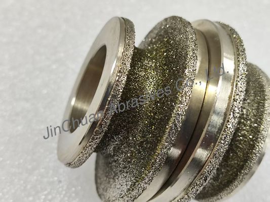 Dispositivos de revestimento de diamantes por electrofixação