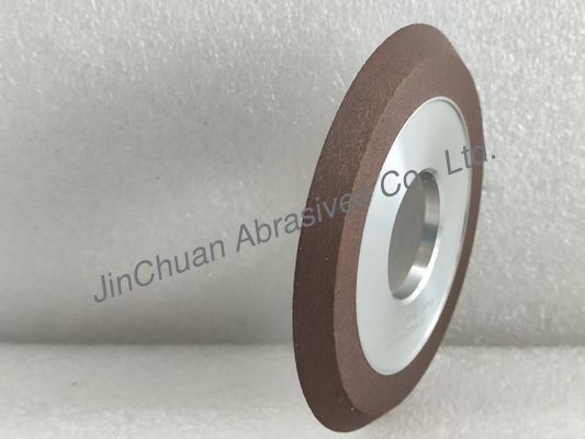 1V1 45 graus Reinoid Roda de diamante 100mm Wet Working Resin Bonded Roda de diamante