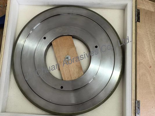 Diâmetro 609,6 mm Grita D170/200 Electroplated Diamond Grinding Wheel para moagem de tubos de fibra de carbono