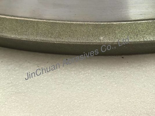 Diâmetro 609,6 mm Grita D170/200 Electroplated Diamond Grinding Wheel para moagem de tubos de fibra de carbono