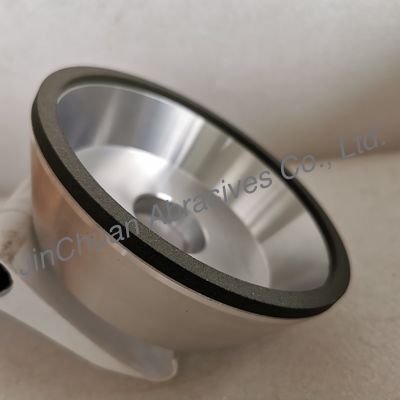 11A2 125*40*32*6*4mm  B151 C75  Rebolo de Retificação CBN com Ligação de Resina Para Usinagem de Aço de Alta Velocidade e Metal Duro