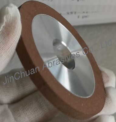 1A1 75*6*32*19.05*10mm D100/120 Roda de moagem de diamantes de ligação de resina