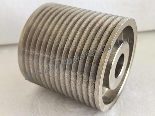 Tamanho e Forma Especiais Cor Âmbar Rodagens Cbn Eletropladas para Moagem e Afinação