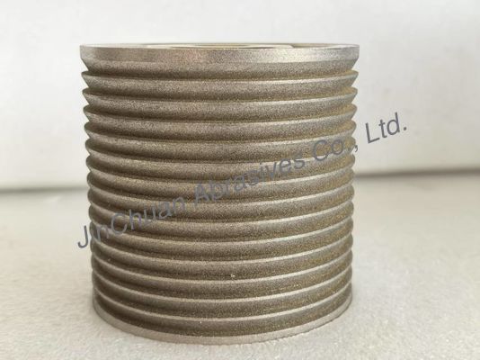 Tamanho e Forma Especiais Cor Âmbar Rodagens Cbn Eletropladas para Moagem e Afinação