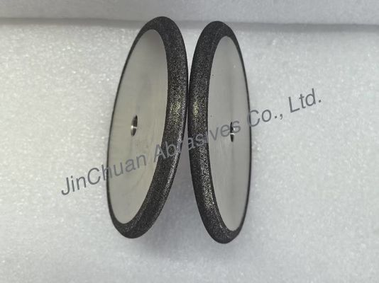 Rodas de moagem CBN eletropladas de alto desempenho com disco de afiamento de raio 125 mm