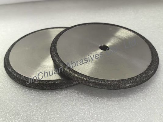 Rodas de moagem CBN eletropladas de alto desempenho com disco de afiamento de raio 125 mm