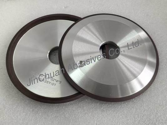 Rodas de moagem de discos de diamante ligados a resina 4V2 em tamanho de roda de 125 mm