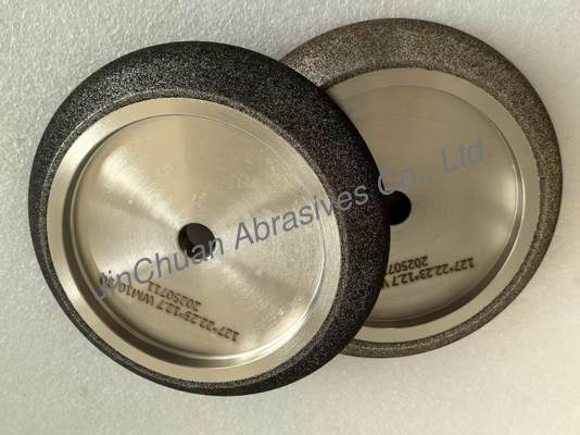 Rodas de afiar CBN cilíndricas de base de aço para lâmina de serra de banda