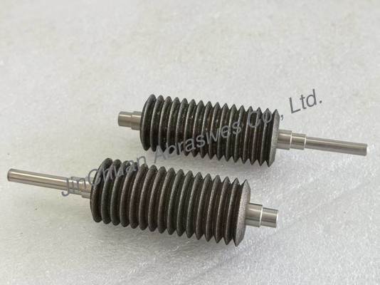 Rebolo de Retificação CBN Eletrodepositado Personalizado Não Padronizado 30*122,5*6*3 mm Para Afiar Lâminas de Serra Multiferramentas (BIM, HCS, HSS)