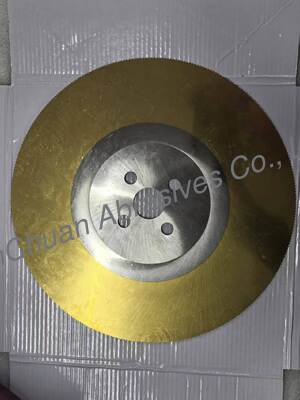 lâmina de serra hss com 330 dentes utilizada para cortar a fita de vedação, com diâmetro de 285 mm,