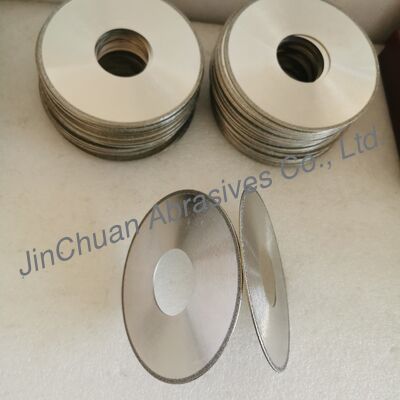 O grão D151 Electrocted Diamond Saw Blade da espessura 1.55mm do diâmetro 127mm