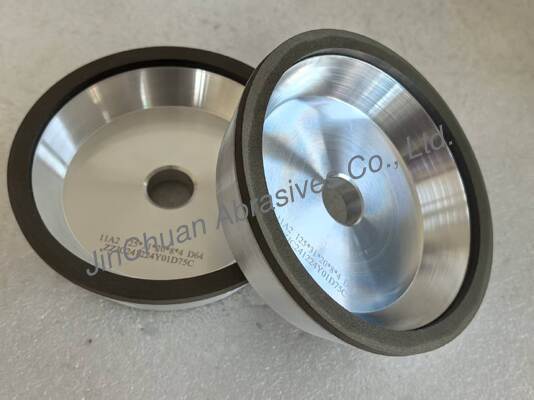 Rebolo de rebarbação resinóide Liga 11A2 Disco de diamante 125mm Trabalho a seco