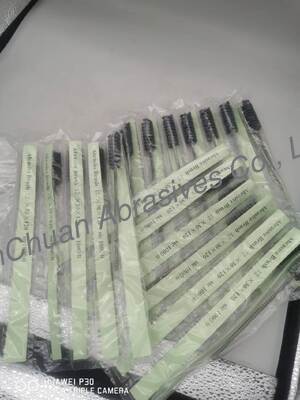 SIC escova Como escova de polir Resíduos de carburo de silício escova abrasiva