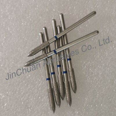 Brocas de Diamante Eletrodepositadas de Baixa Velocidade Personalizadas de 2 Camadas para Odontologia