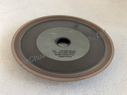 Placa de Bakelita Negra Roda de Moagem e Apontamento de Diamante para Máquina CNC