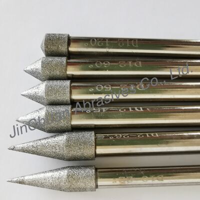 Brocas de Diamante Galvanizadas Feitas Sob Medida em Vários Tamanhos. Para Carboneto Cimentado