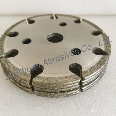 Disco de Afiação Diamantado Eletrodepositado 105/125/145mm para Afiar Correntes de Motosserra de Aço