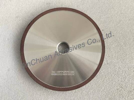 3A1 Disco de Diamante Resinado para Afiar Ferramentas de Carboneto, Diâmetro 150mm