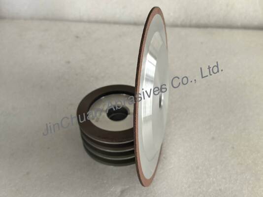 3A1 Disco de Diamante Resinado para Afiar Ferramentas de Carboneto, Diâmetro 150mm
