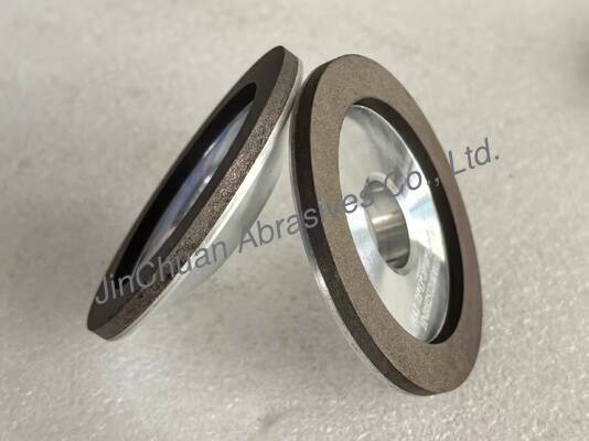 Disco de retificação de diamante de resina 4A2 usado para ferramentas de carboneto, diâmetro 75mm, número de grão D500