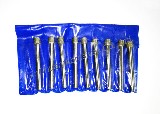 Pinos de moedura galvanizados pequenos do diamante para o grão interno do diâmetro D126