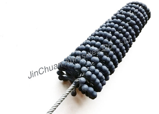 Escova de afiação flexível abrasiva da diversificação para fazer à máquina a superfície interna do furo