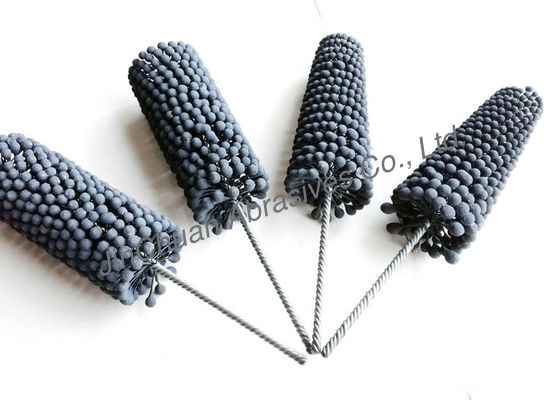 Escova de afiação flexível abrasiva da diversificação para fazer à máquina a superfície interna do furo